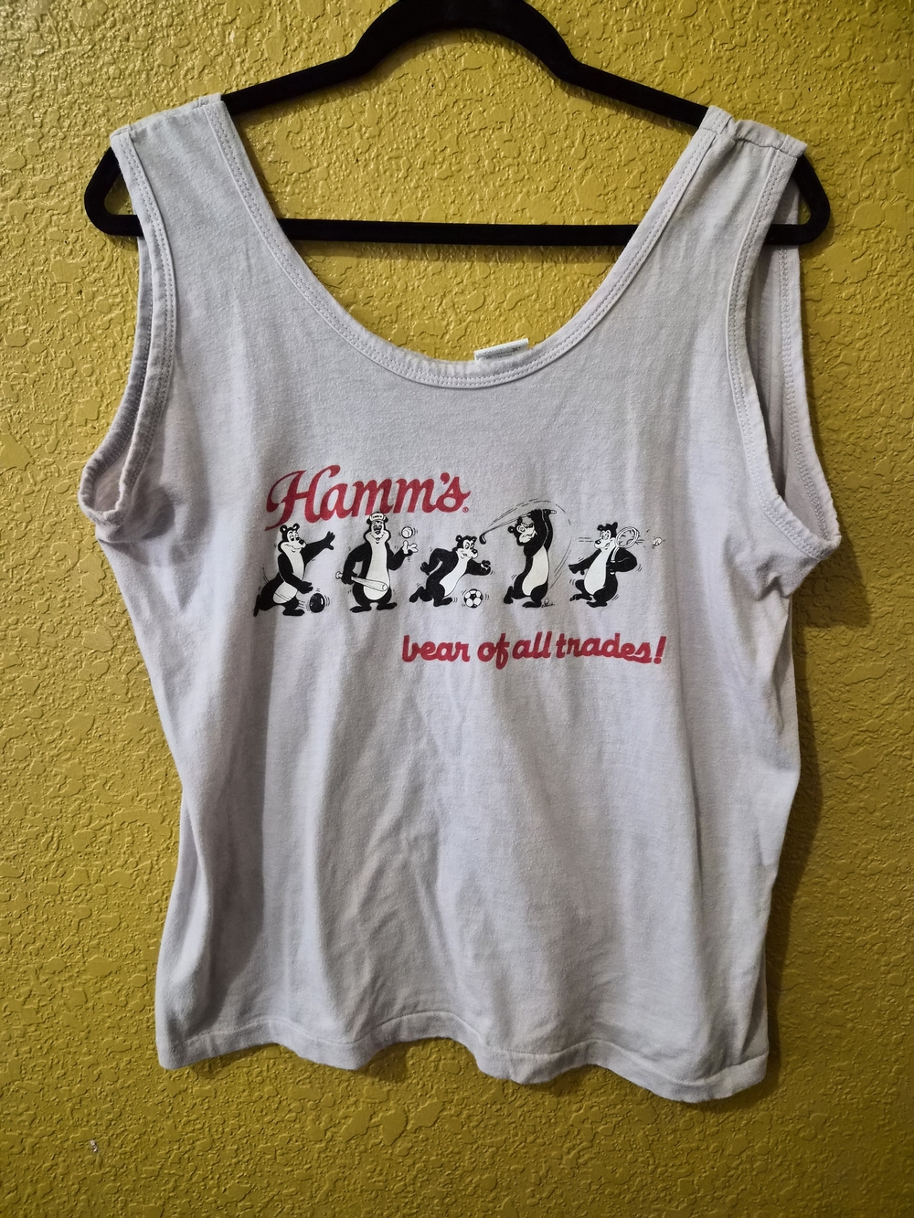 VINTAGE 90's Hamm's Tank Top